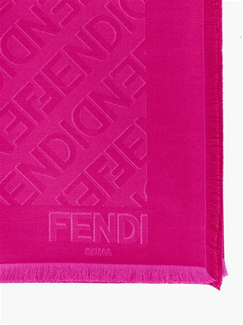 fendi shawl pink|Fendi poncho women's.